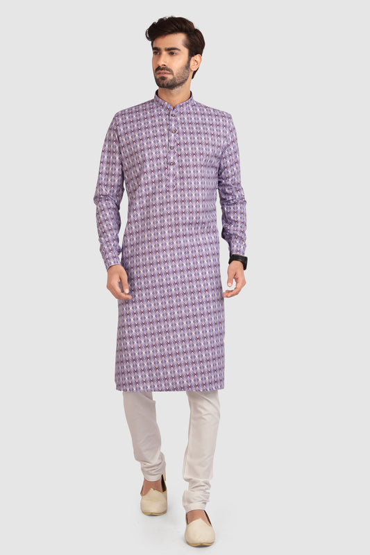 Men's Kurta Pajama - Royal Madhubani