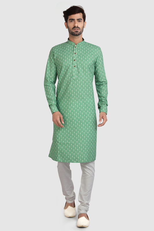 Men's Kurta Pajama - Royal Madhubani