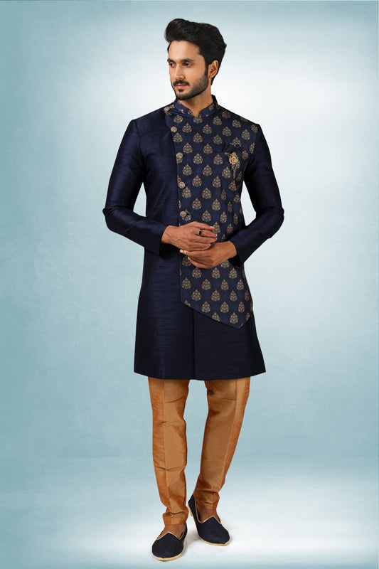 Men's Indo-Western - Royal Madhubani