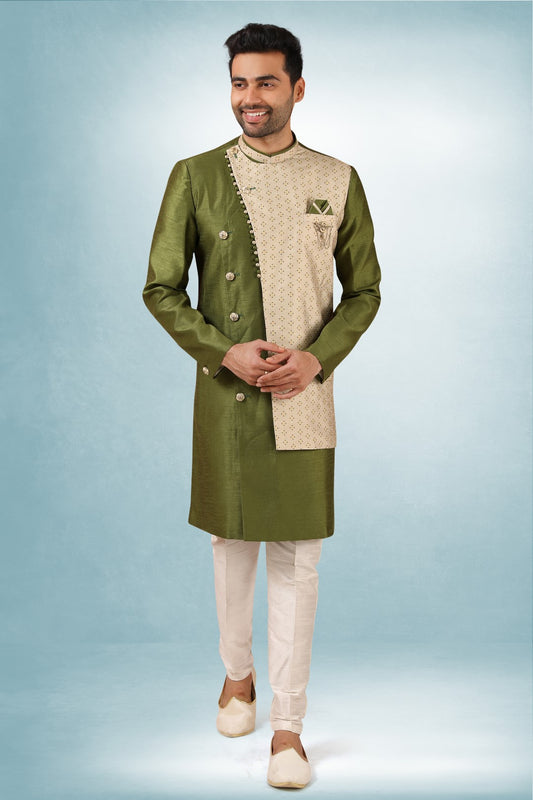 Men's Indo-Western - Royal Madhubani