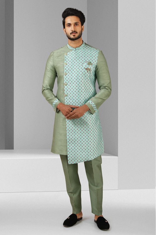 Men's Indo-Western - Royal Madhubani