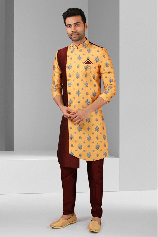 Men's Indo-Western - Royal Madhubani