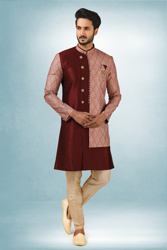 Men's Indo-Western - Royal Madhubani