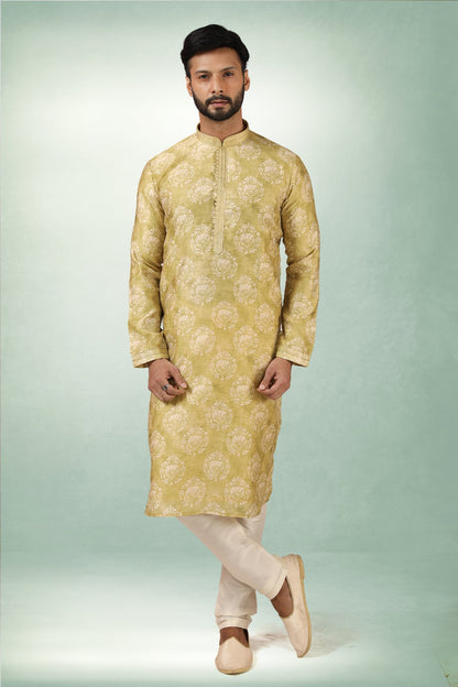 Men's Kurta Pajama - Royal Madhubani