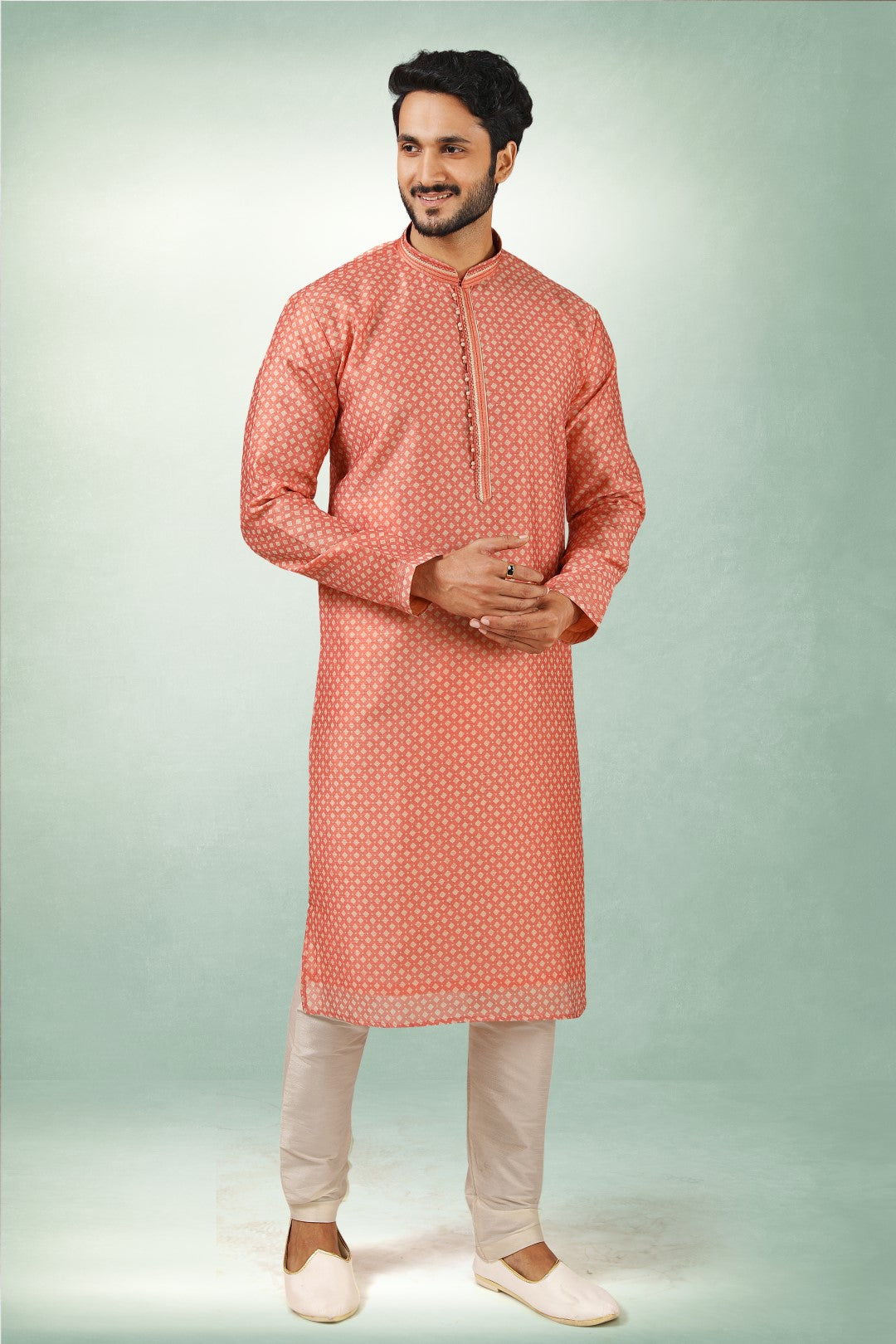 Men's Kurta Pajama - Royal Madhubani