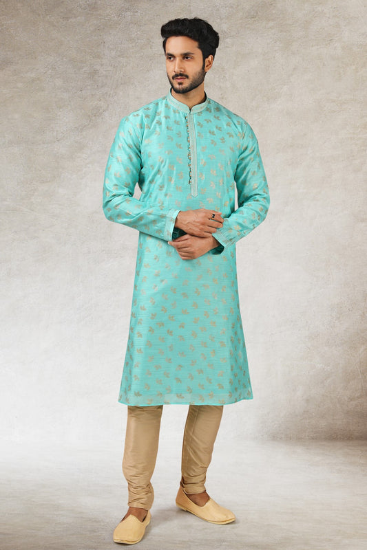 Men's Kurta Pajama - Royal Madhubani