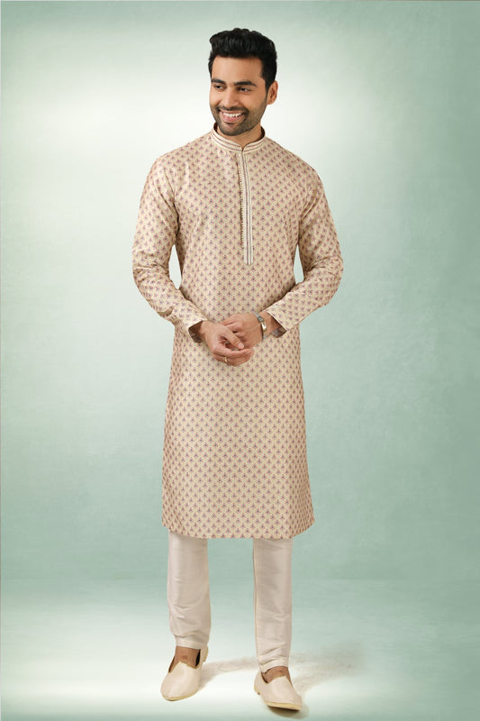 Men's Kurta Pajama - Royal Madhubani