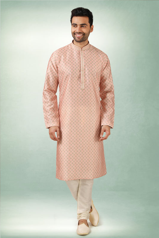 Men's Kurta Pajama - Royal Madhubani