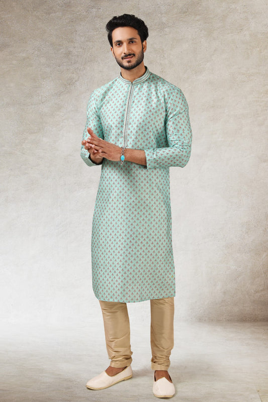 Men's Kurta Pajama - Royal Madhubani