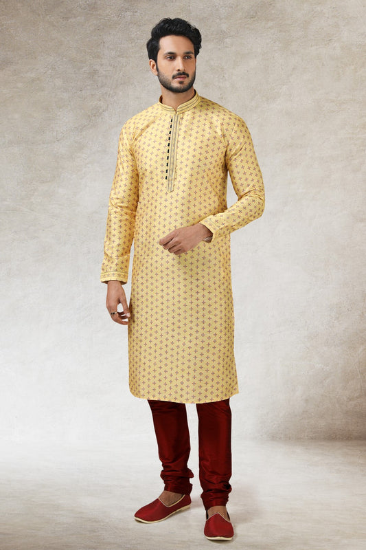 Men's Kurta Pajama - Royal Madhubani