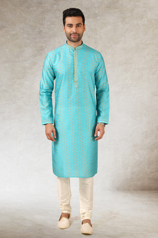 Men's Kurta Pajama - Royal Madhubani