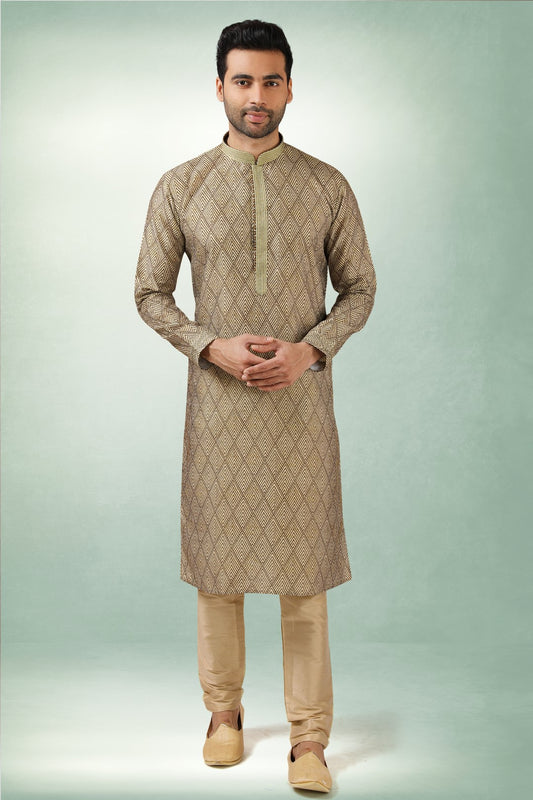 Men's Kurta Pajama - Royal Madhubani