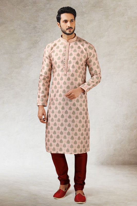 Men's Kurta Pajama - Royal Madhubani