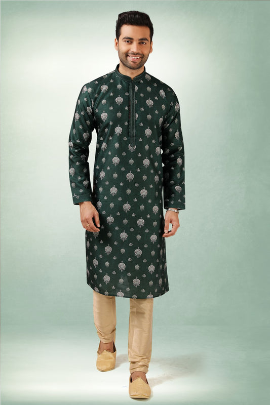 Men's Kurta Pajama - Royal Madhubani