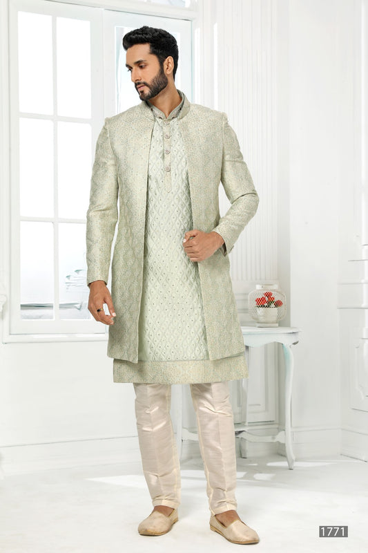 Men's Indo-Western - Royal Madhubani