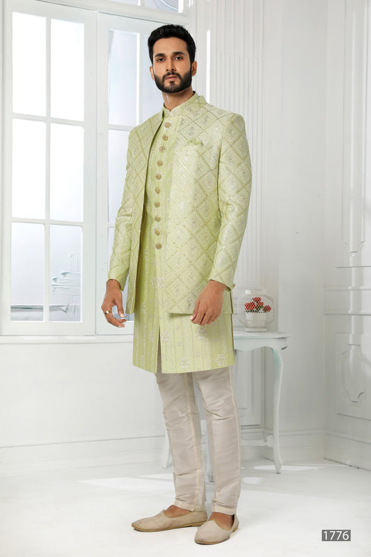 Men's Indo-Western - Royal Madhubani