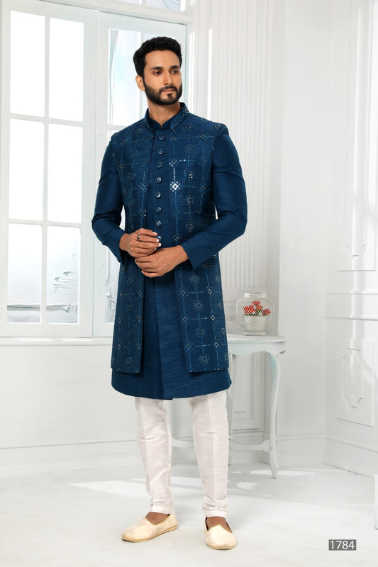 Men's Indo-Western - Royal Madhubani