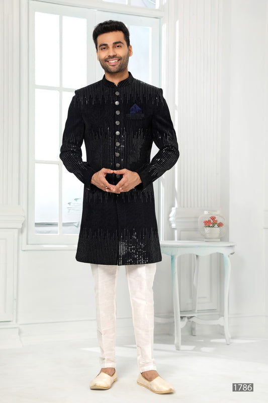 Men's Indo-Western - Royal Madhubani