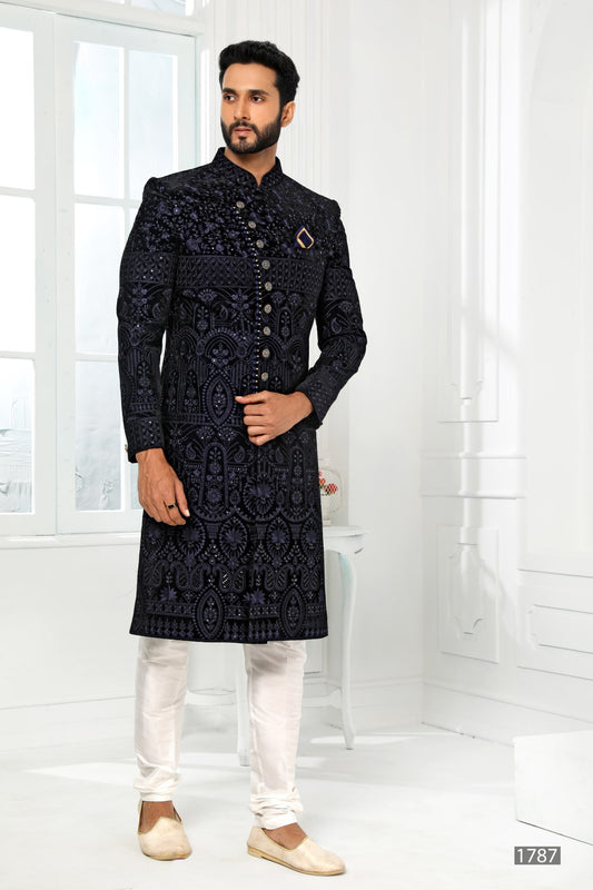 Men's Indo-Western - Royal Madhubani