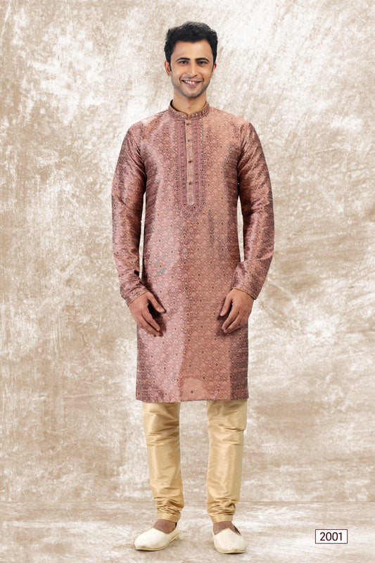 Men's Kurta Pajama - Royal Madhubani