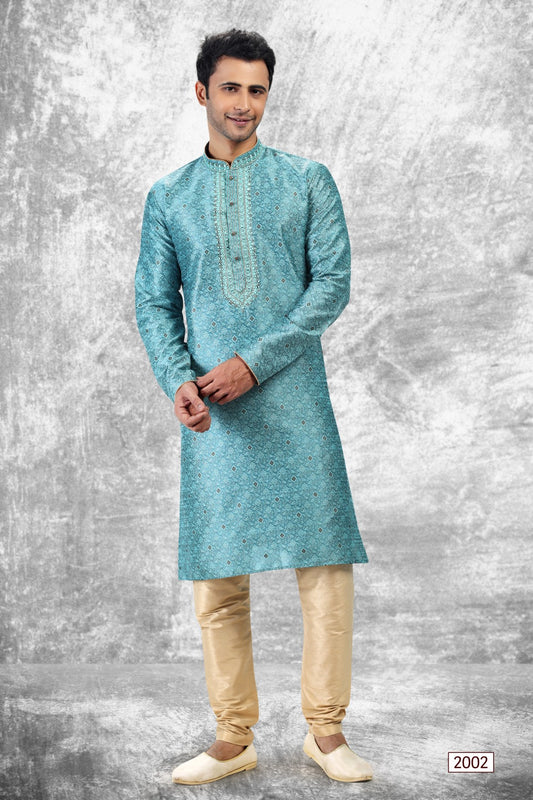 Men's Kurta Pajama - Royal Madhubani