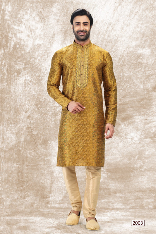 Men's Kurta Pajama - Royal Madhubani