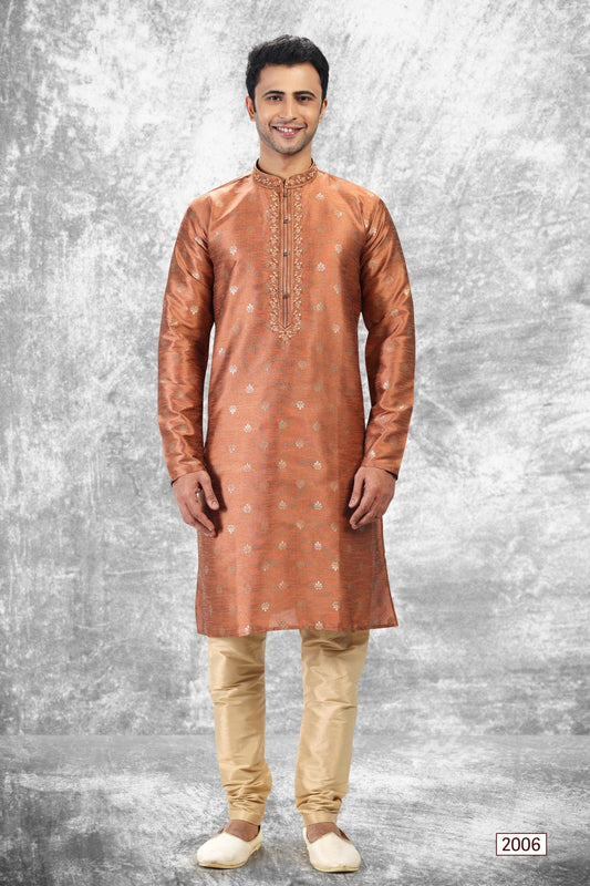 Men's Kurta Pajama - Royal Madhubani