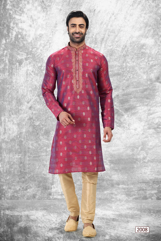 Men's Kurta Pajama - Royal Madhubani