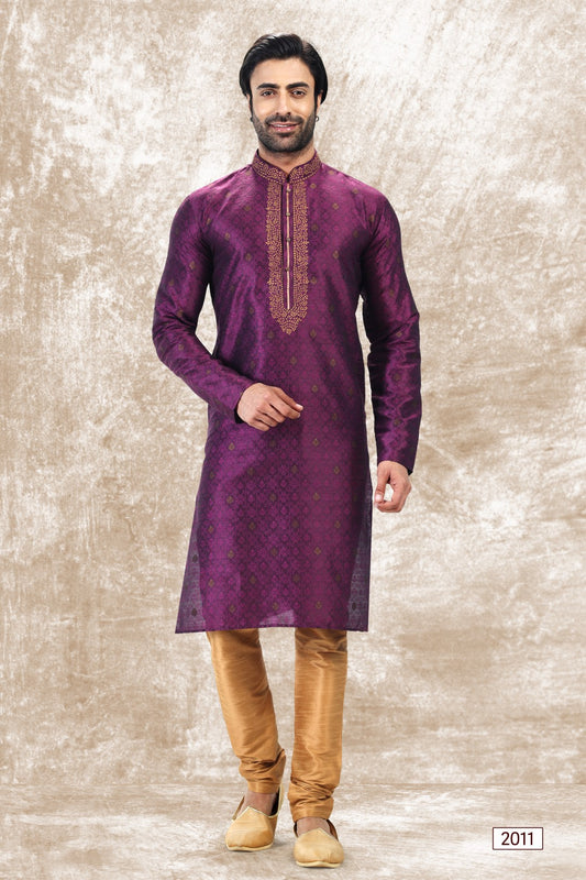 Men's Kurta Pajama - Royal Madhubani