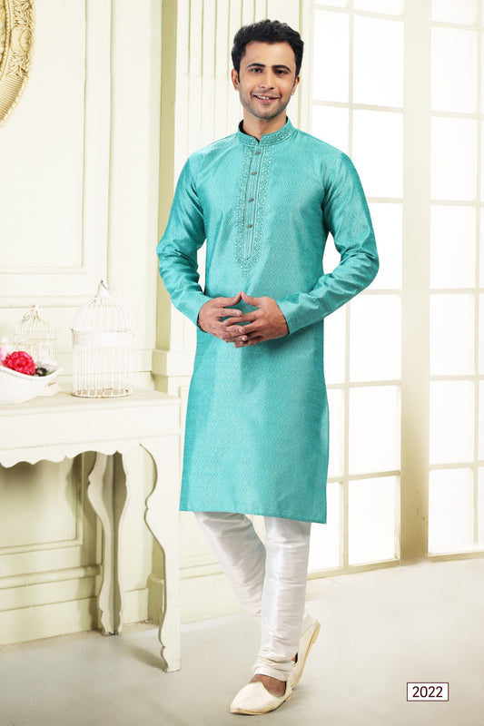 Men's Kurta Pajama - Royal Madhubani