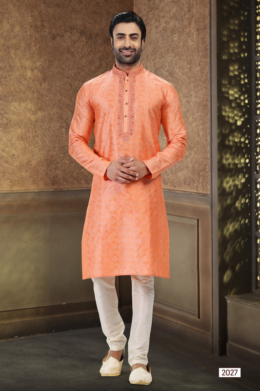 Men's Kurta Pajama - Royal Madhubani