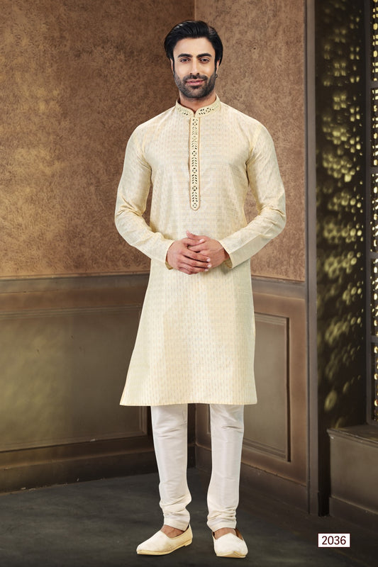 Men's Kurta Pajama - Royal Madhubani