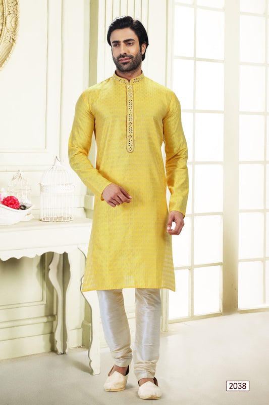 Men's Kurta Pajama - Royal Madhubani