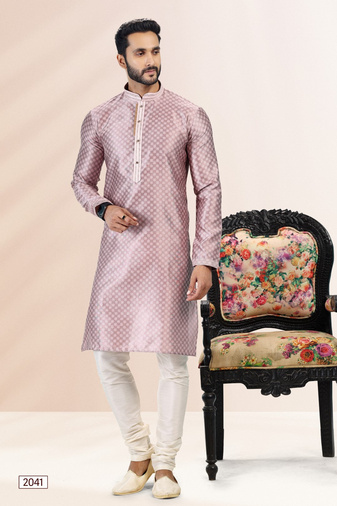 Men's Kurta Pajama - Royal Madhubani