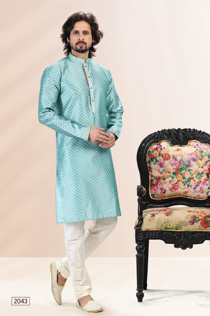 Men's Kurta Pajama - Royal Madhubani