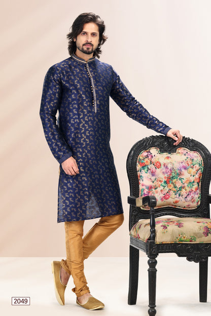 Men's Kurta Pajama - Royal Madhubani