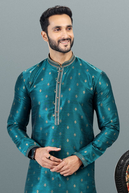 Men's Kurta Pajama - Royal Madhubani