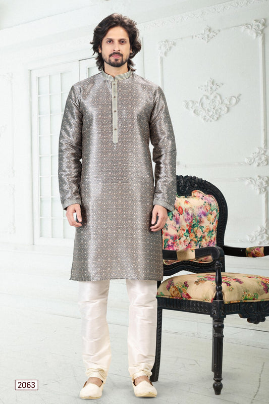 Men's Kurta Pajama - Royal Madhubani