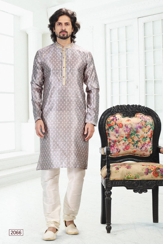 Men's Kurta Pajama - Royal Madhubani