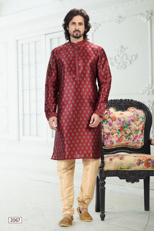 Men's Kurta Pajama - Royal Madhubani