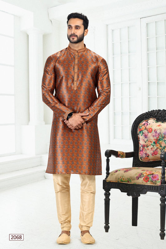 Men's Kurta Pajama - Royal Madhubani