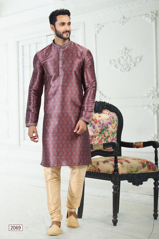 Men's Kurta Pajama - Royal Madhubani