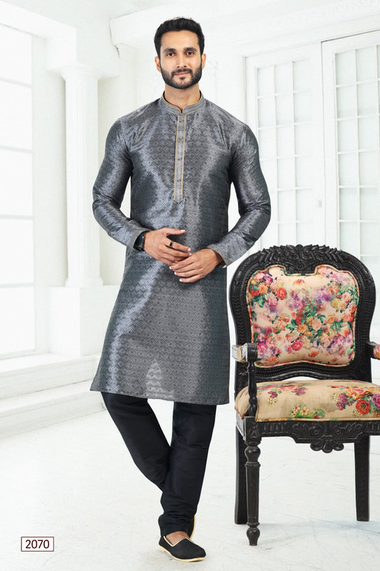 Men's Kurta Pajama - Royal Madhubani