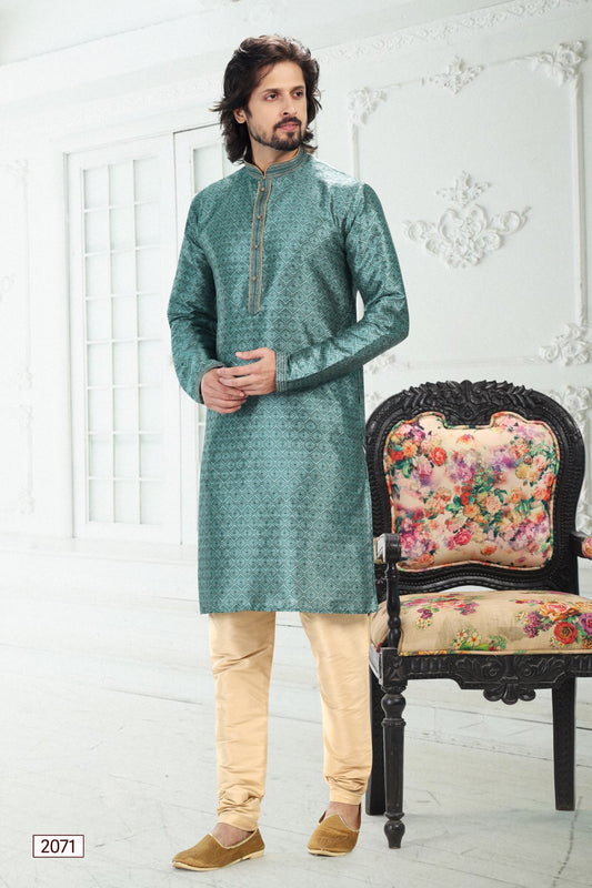 Men's Kurta Pajama - Royal Madhubani