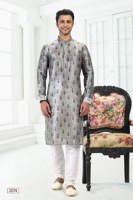 Men's Kurta Pajama - Royal Madhubani