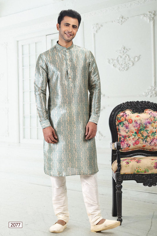 Men's Kurta Pajama - Royal Madhubani