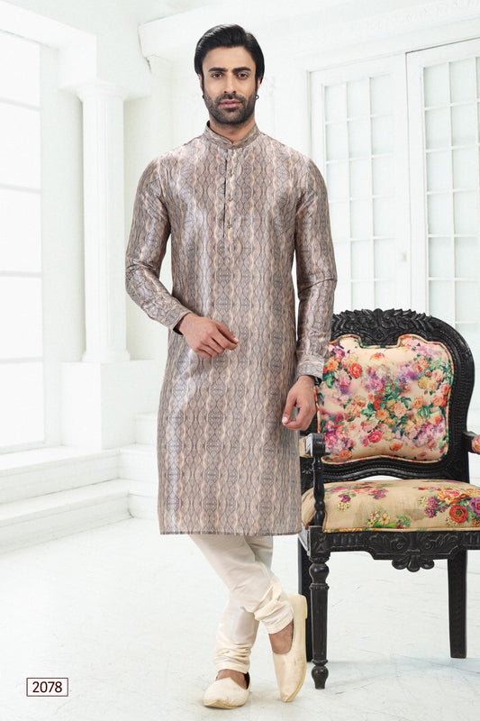 Men's Kurta Pajama - Royal Madhubani