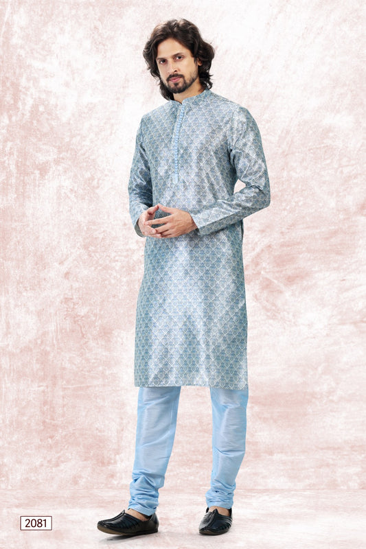 Men's Kurta Pajama - Royal Madhubani