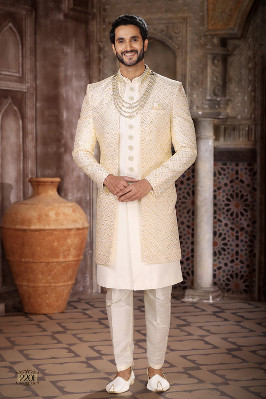 Men's Indo-Western - Royal Madhubani