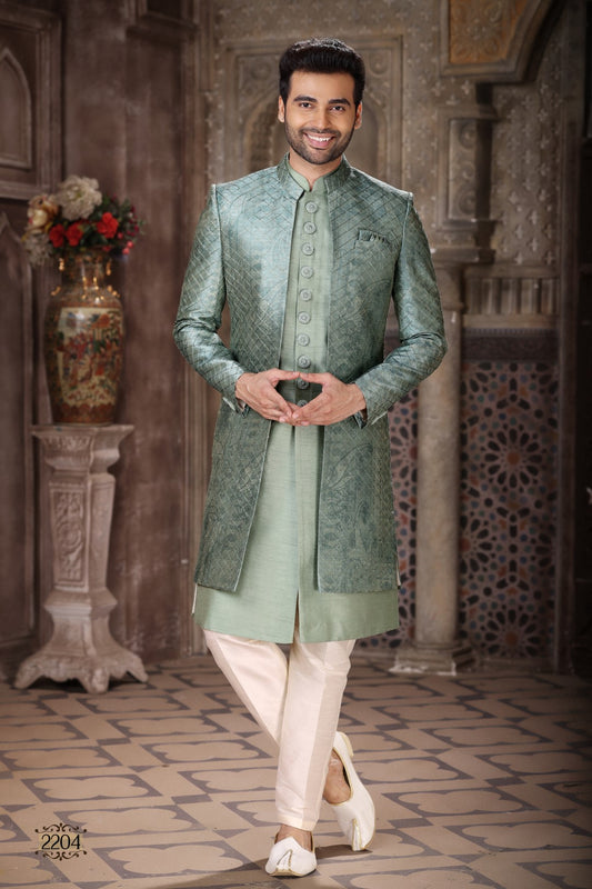 Men's Indo-Western - Royal Madhubani